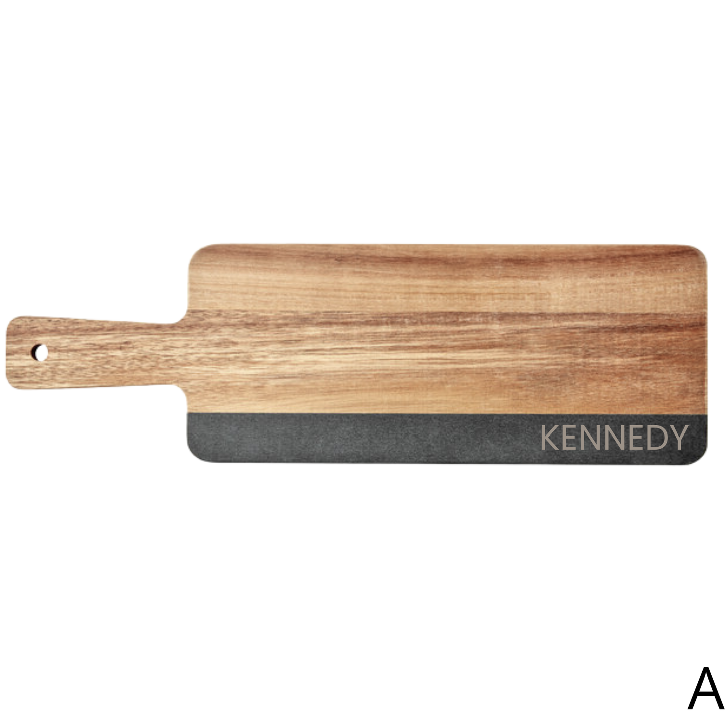 Wood & Slate Servingboard & Coaster Set