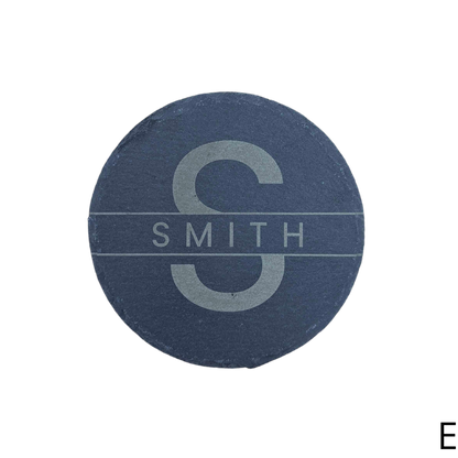 Wood & Slate Servingboard & Coaster Set